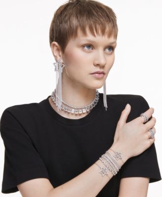 Swaroski Imber Emily Rhodium Plated Tennis Bracelet