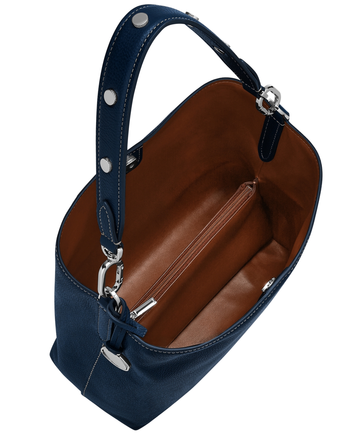 Fossil Jessie Bucket Shoulder Bag In Purple