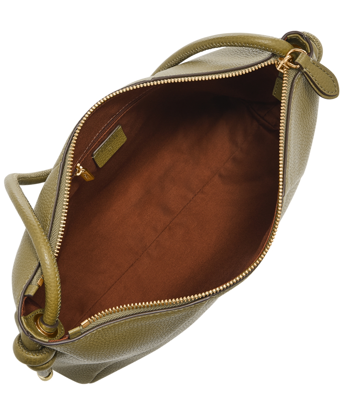 Fossil Willa Leather Medium Shoulder Bag In Green