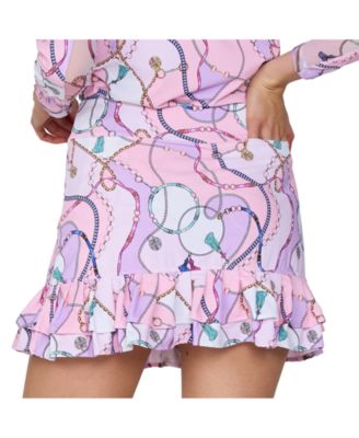 G Lifestyle Double Ruffle Skort