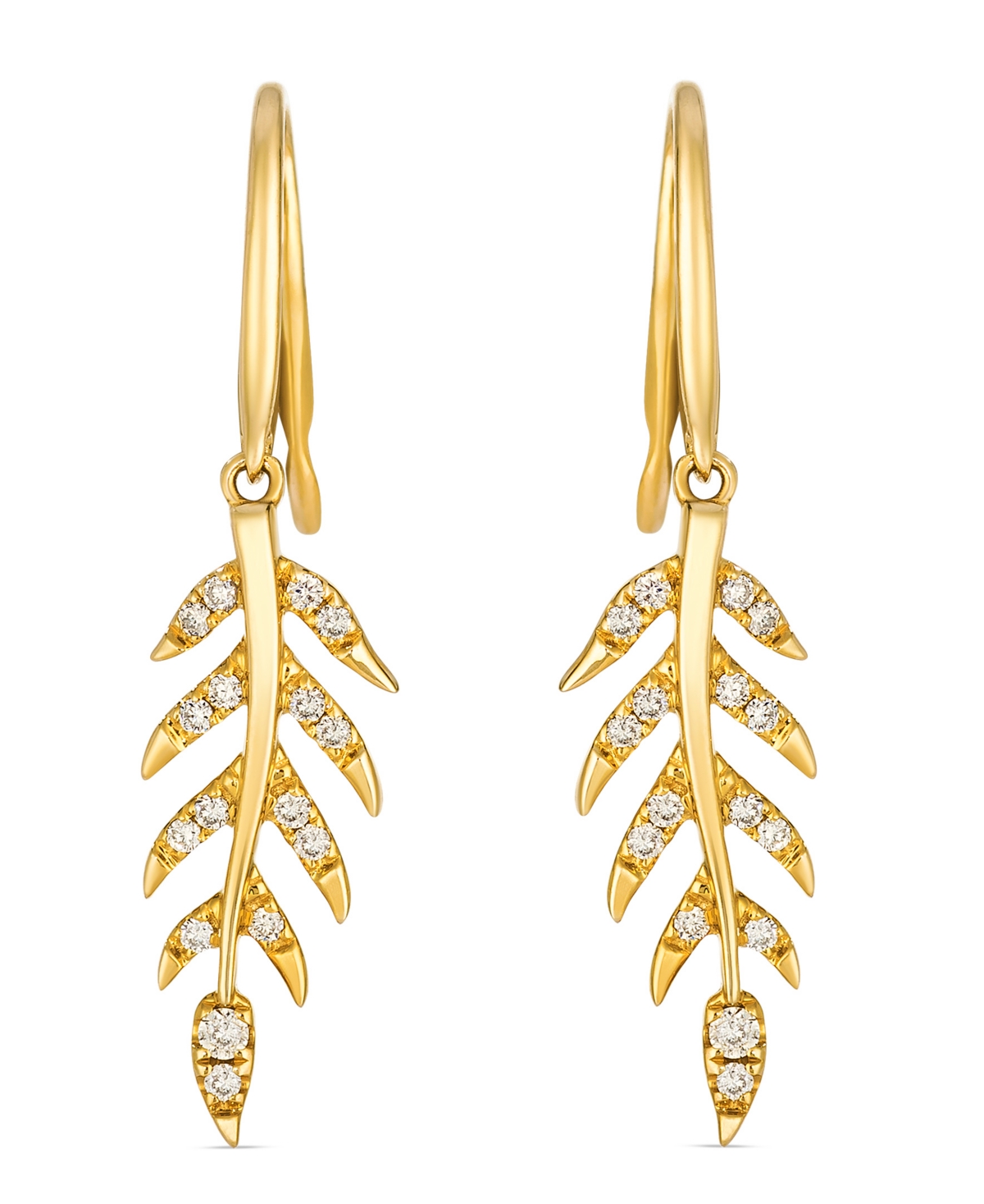 Le Vian Nude Diamond Drop Earrings (0.26 Ct. T.w.) In 14k Honey Gold In Gold