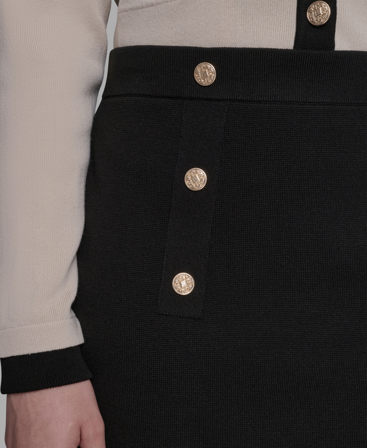 Karl Lagerfeld Women's Pencil Skirt In Black