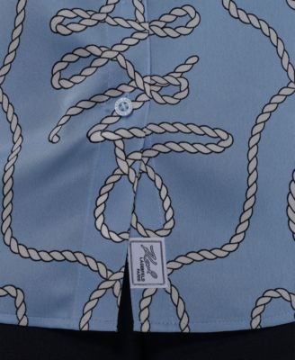 Women's Printed Collared Neck Blouse