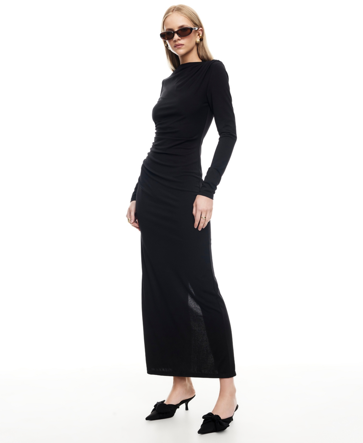 Lioness Women's Contour Maxi Pull-on Dress In Black