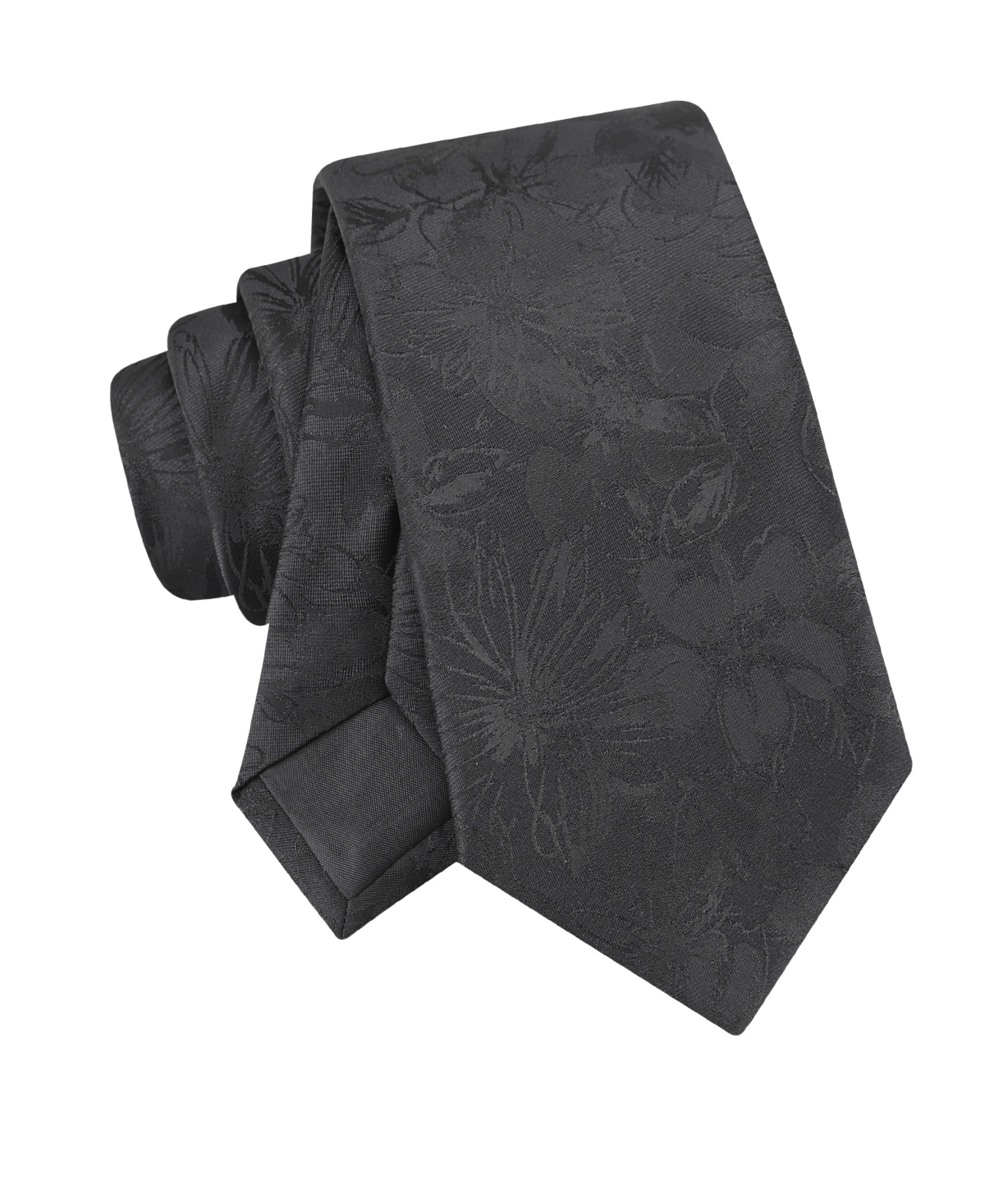 Calvin Klein Men's Cooper Chevron Tie In Gray