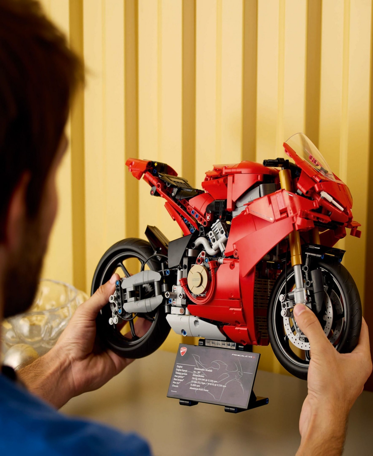 Lego Technic Ducati Panigale V4 S Motorcycle Model Building Set In Multi
