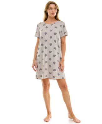 Roudelain - Women's Short Sleeve Printed Sleepshirt