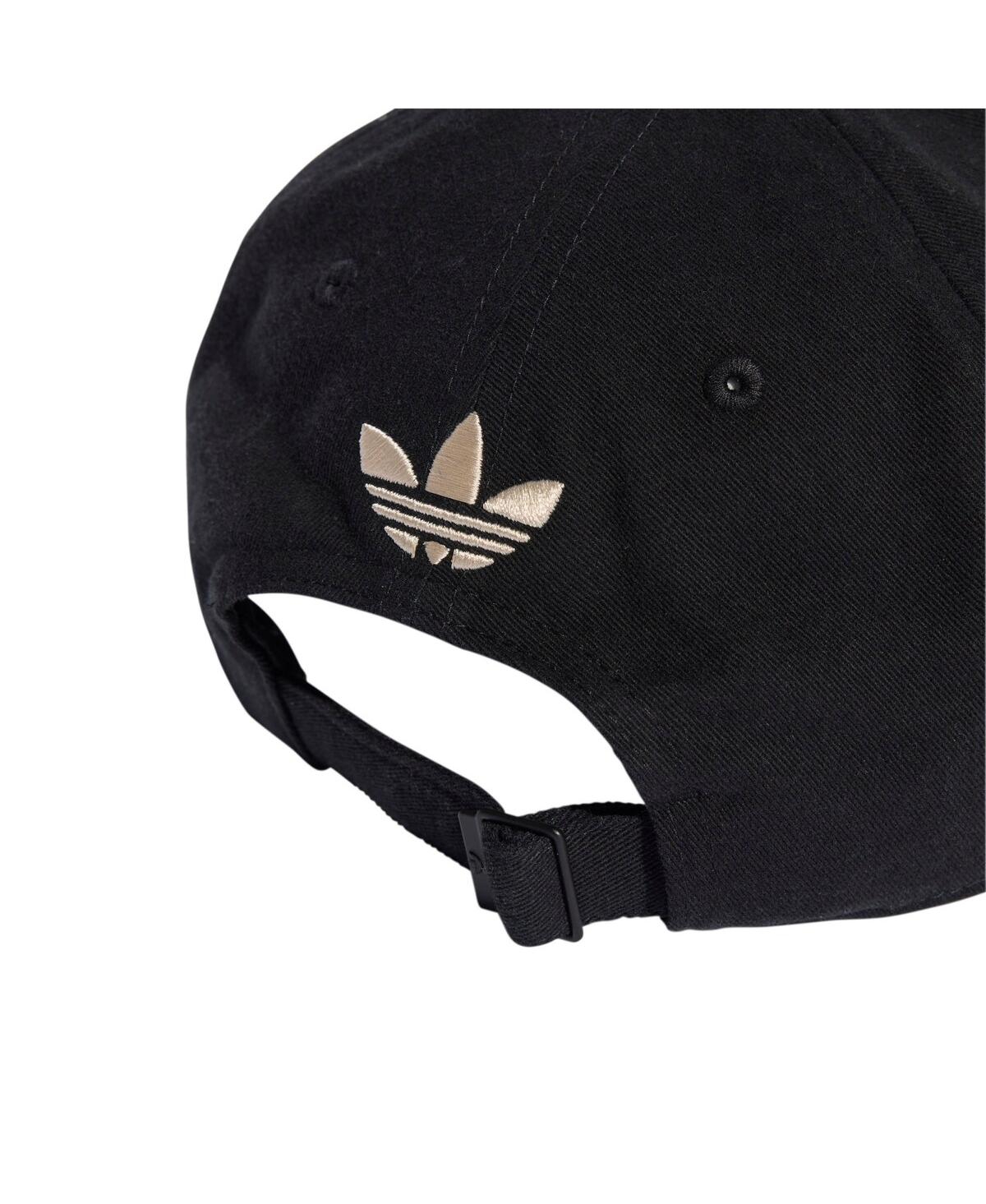 Adidas Originals Men's And Women's Black Bayern Munichâ Adjustable Dad Hat In Black