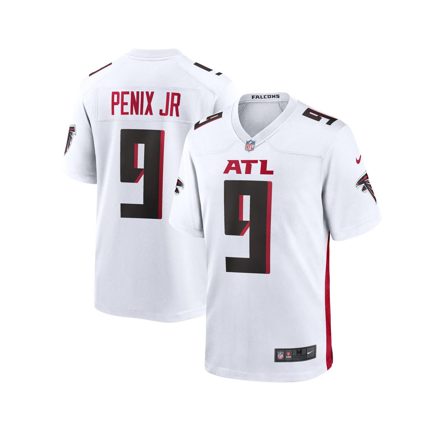 Men's Michael Penix Jr. White Atlanta Falcons Game Jersey