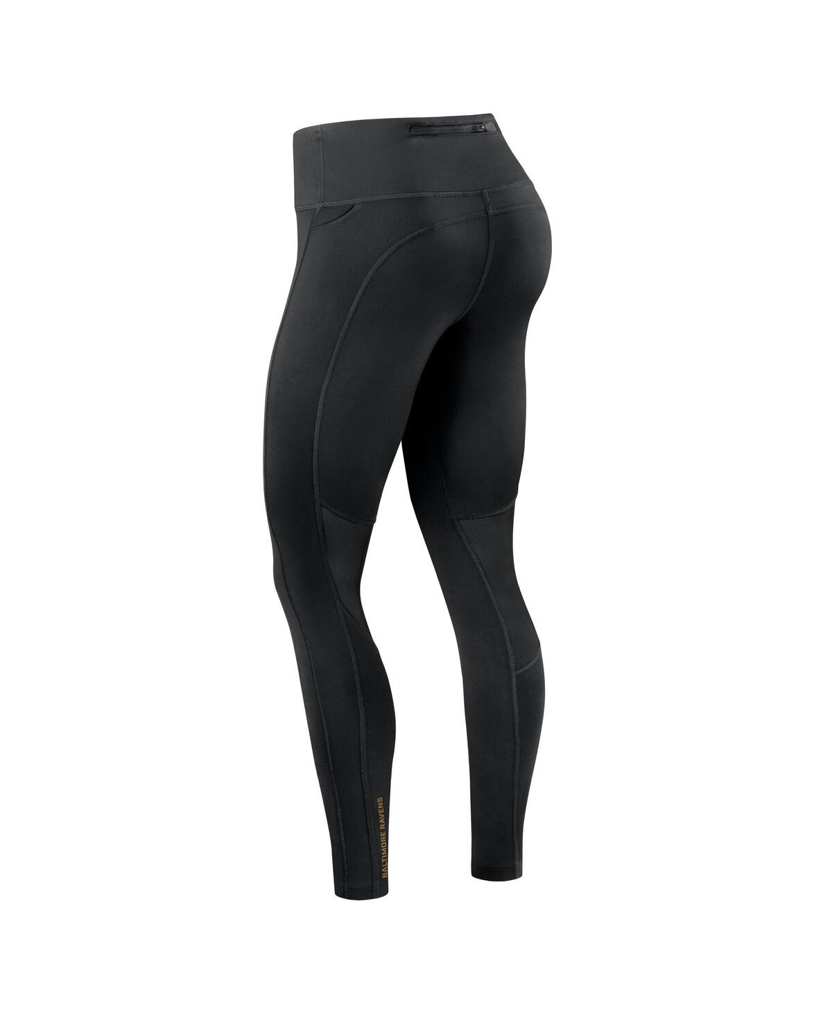 Nike Women's Black Baltimore Ravens Primetime Epic Fast Performance Leggings In Black