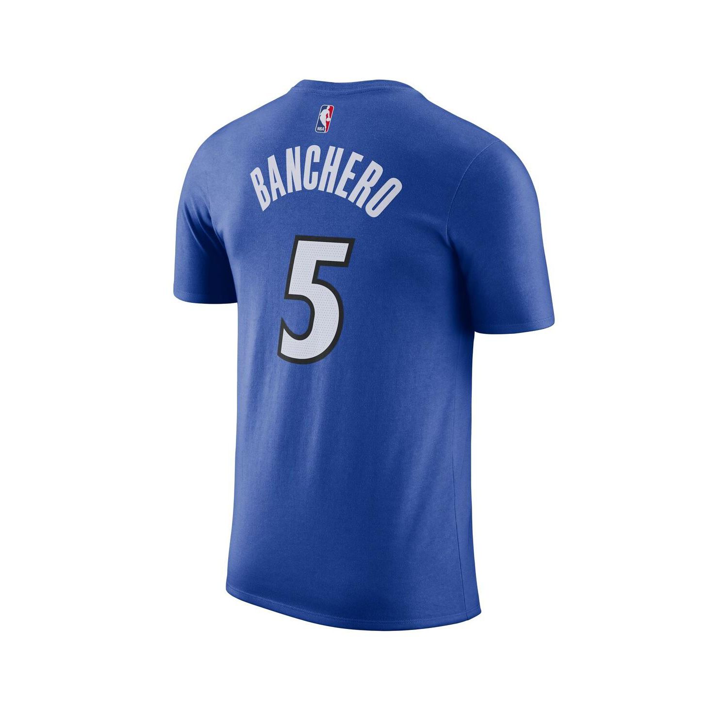 Men's Paolo Banchero Blue Orlando Magic Icon Edition Name & Number T-Shirt