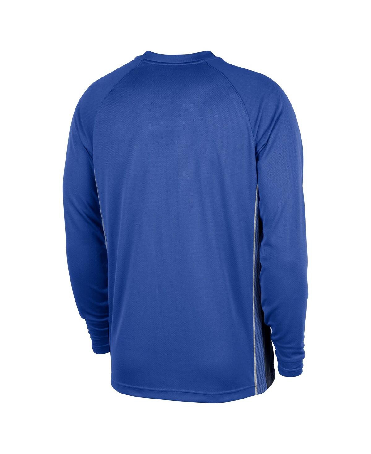 Nike Men's Blue Dallas Mavericks 2025/26 Authentic Pre-Game Legend Dri-fit Long Sleeve Shooting Shirt