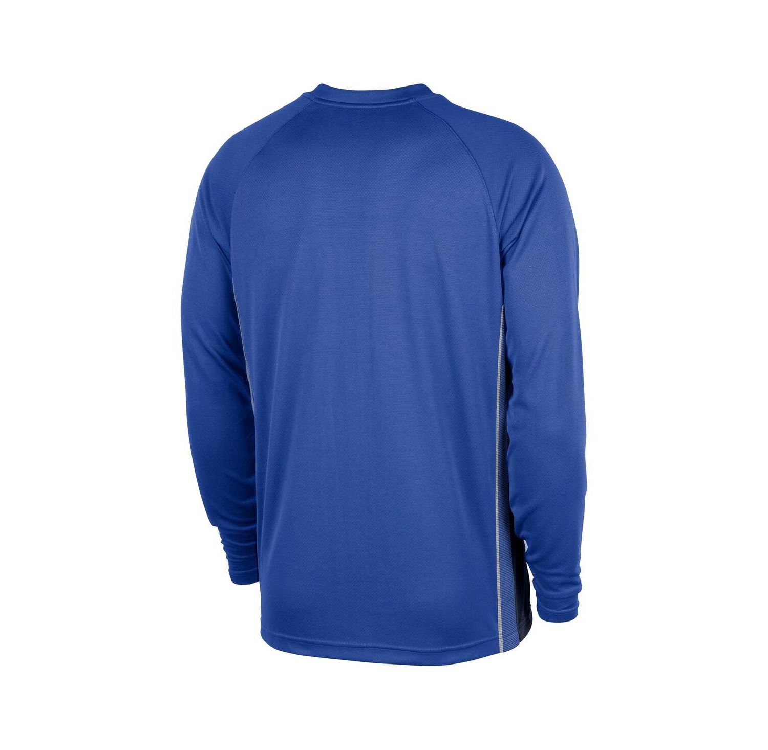 Men's Blue Dallas Mavericks 2025/26 Authentic Pre-Game Legend Dri-FIT Long Sleeve Shooting Shirt