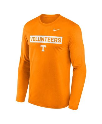 Men's Tennessee Orange Tennessee Volunteers Primetime Campus 2-Hit Legend Long Sleeve T-Shirt