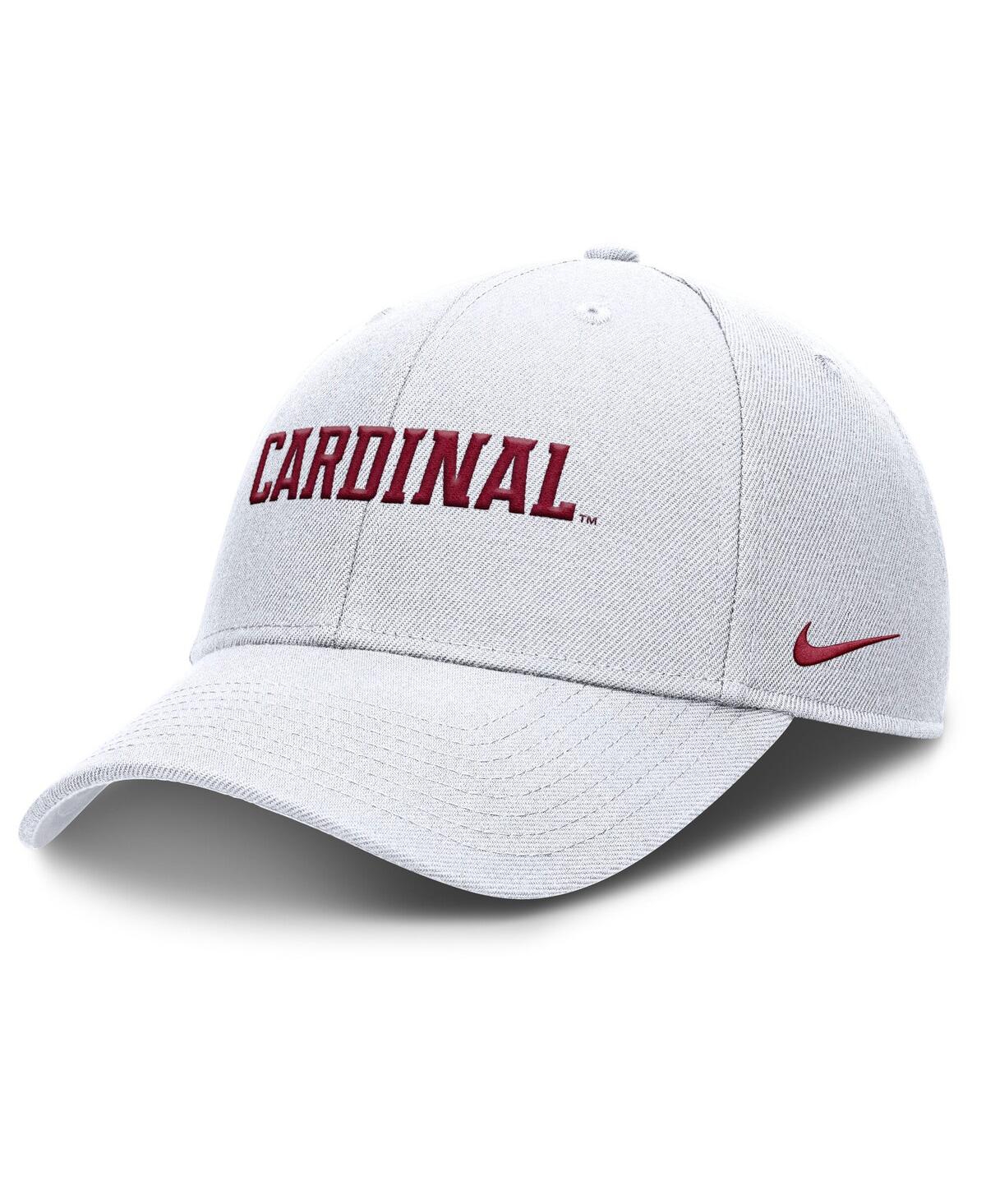 Nike Men's White Stanford Cardinal 2025 On-Field Rise Performance Adjustable Hat