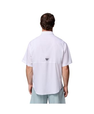 Men's White Kentucky Wildcats Tamiami Omni-Shade Button-Down Shirt