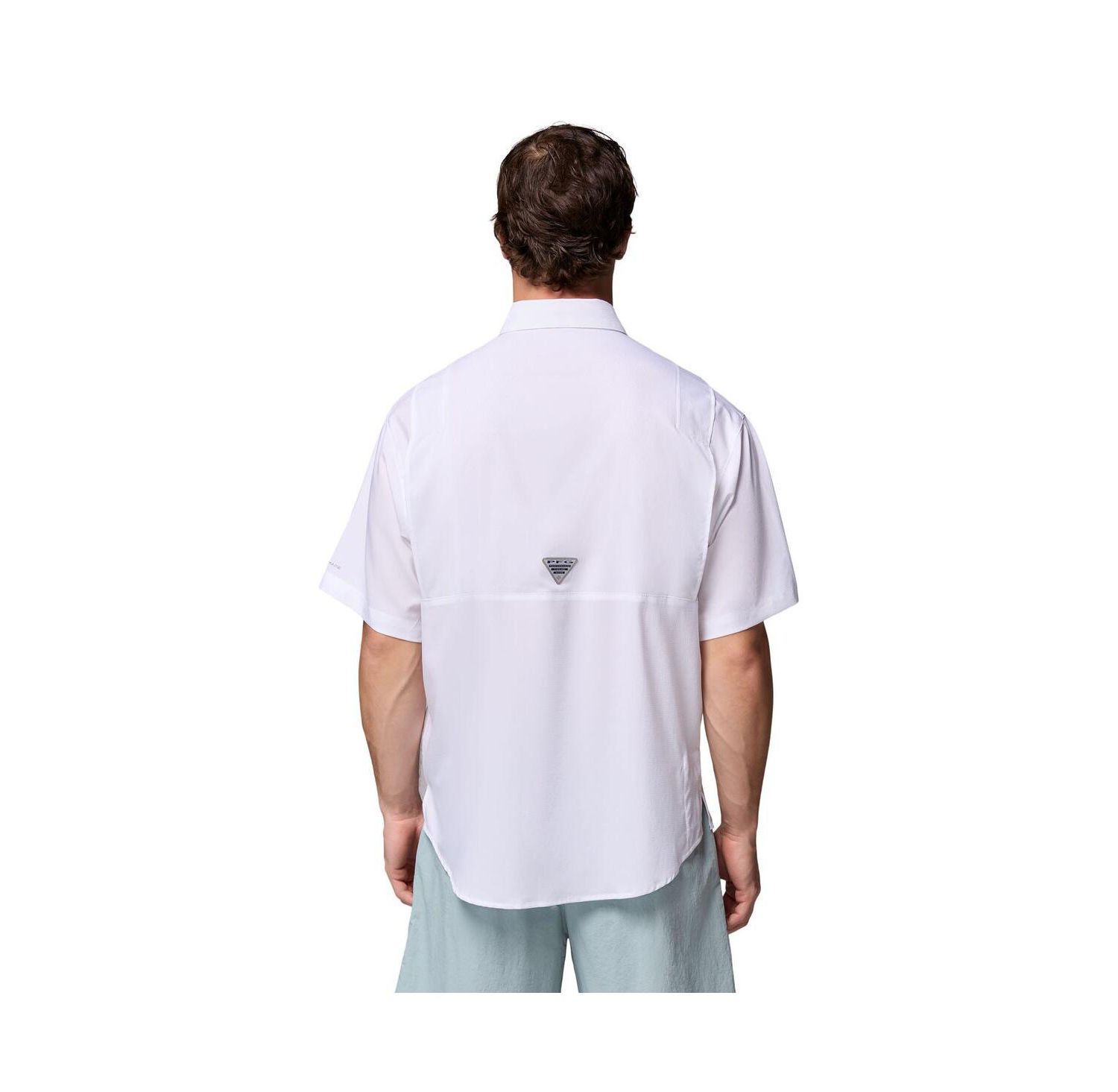 Men's White Kentucky Wildcats Tamiami Omni-Shade Button-Down Shirt