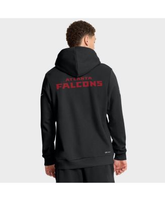 Men's Black Atlanta Falcons Sideline Standard Issue Initial Home Dri-FIT Hoodie