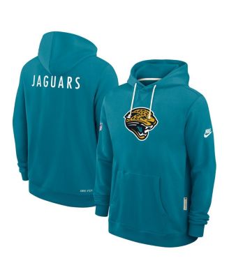 Men's Teal Jacksonville Jaguars Sideline Standard Issue Alt 2 Dri-FIT Hoodie