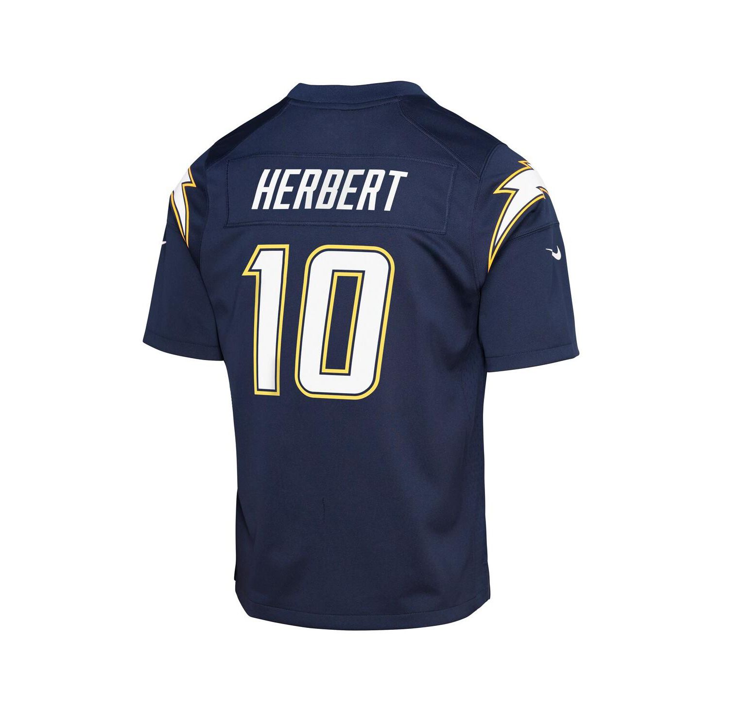 Big Boys and Girls Justin Herbert Navy Los Angeles Chargers Alternate Super Chargers Game Player Jersey