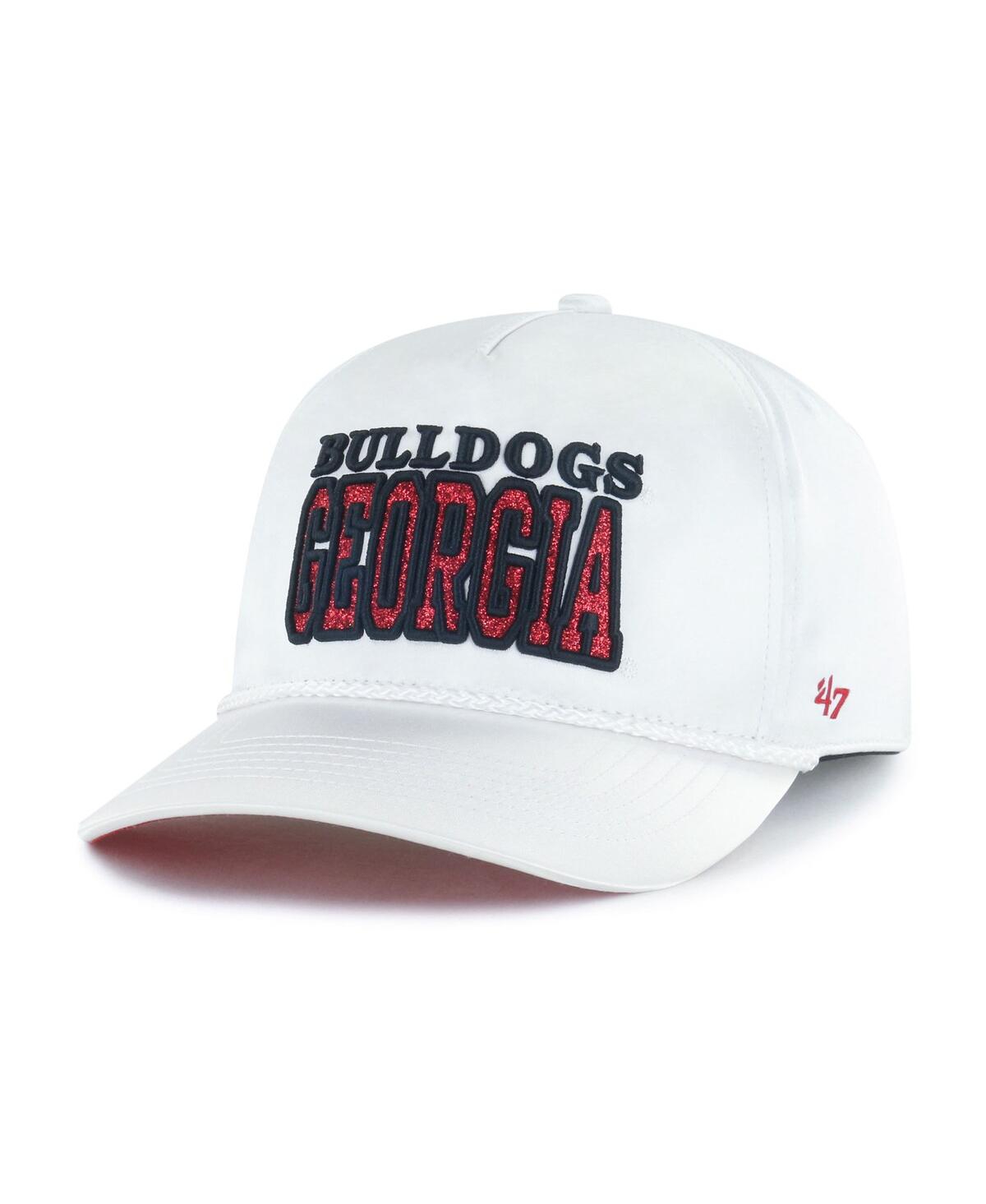 '47 Women's Brand White Georgia Bulldogs Outspoken Hitch Adjustable Hat