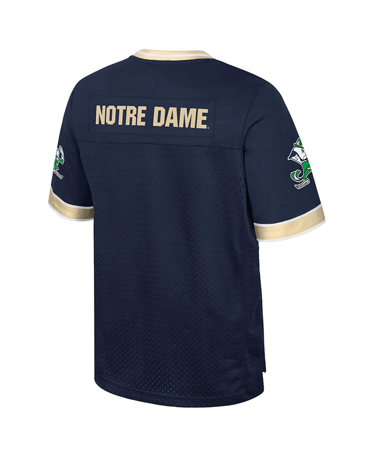 Colosseum Men's Navy Notre Dame Fighting Irish Nothing but the Hits Football Jersey