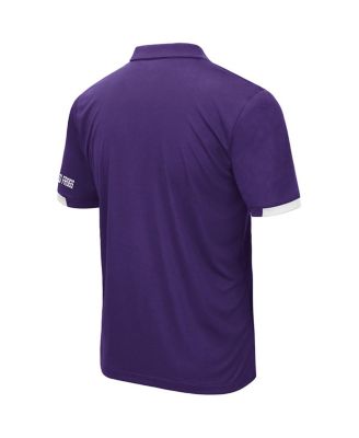 Men's Purple TCU Horned Frogs Santry Polo Shirt
