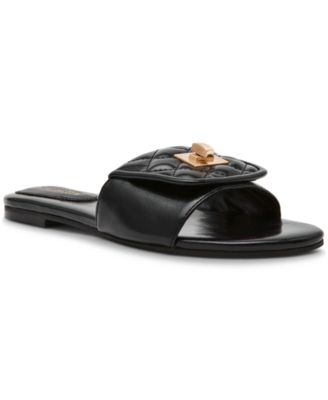 Steve Madden - Women's Moreland Turnlock Slide Sandals