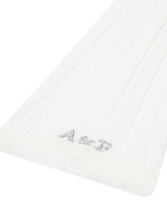 Girls' Double Bow Pointelle Long-Sleeve Top