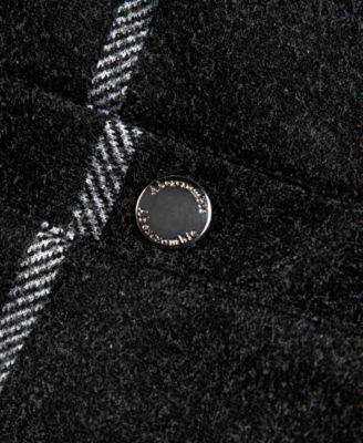 Girls Plaid Pinafore Dress