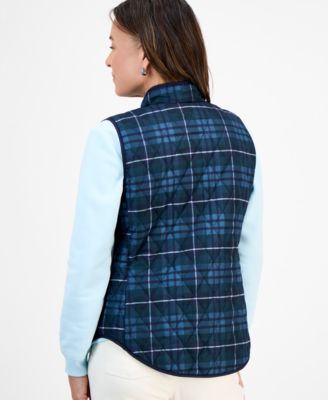 Petite Quilted Vest, Created for Macy's