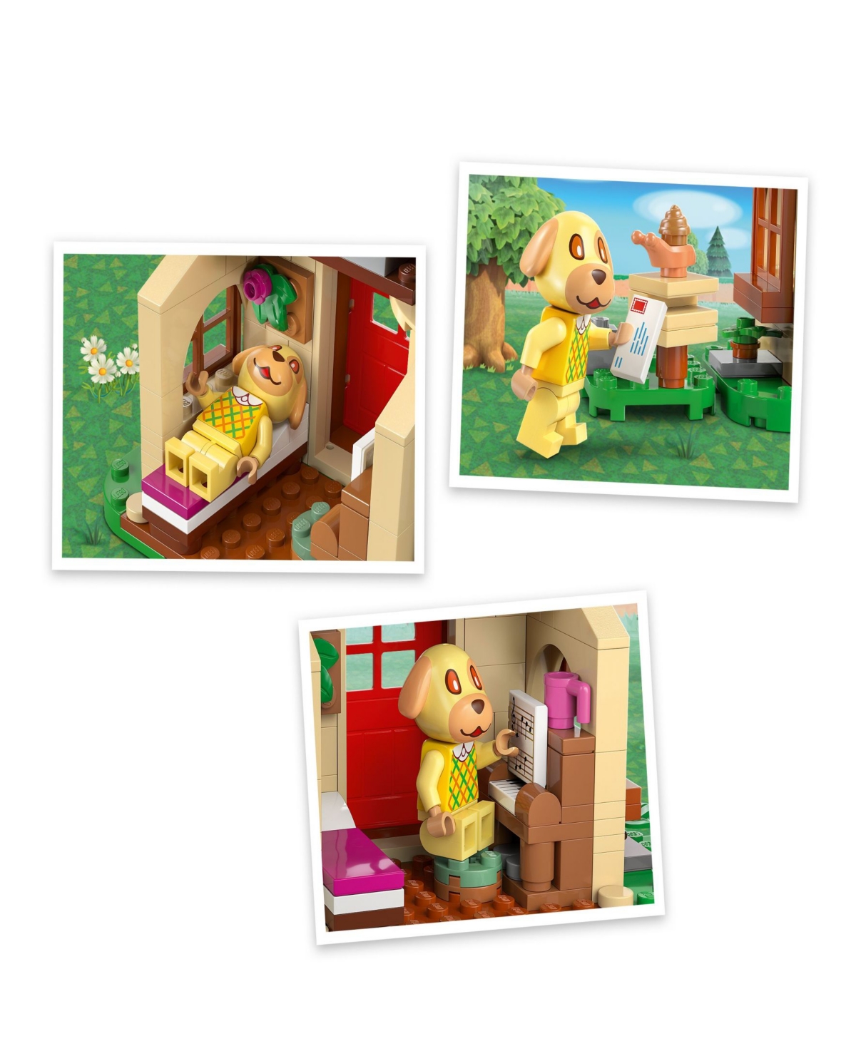 Lego Animal Crossing Goldie's Cozy House Kids Toy 77058, 149 Pieces In Multi