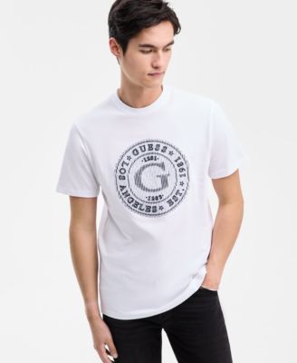 GUESS - Men's Embroidered Big G Logo T-Shirt