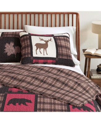 Rustic Lodge All-Season 3 Pc Quilt Set