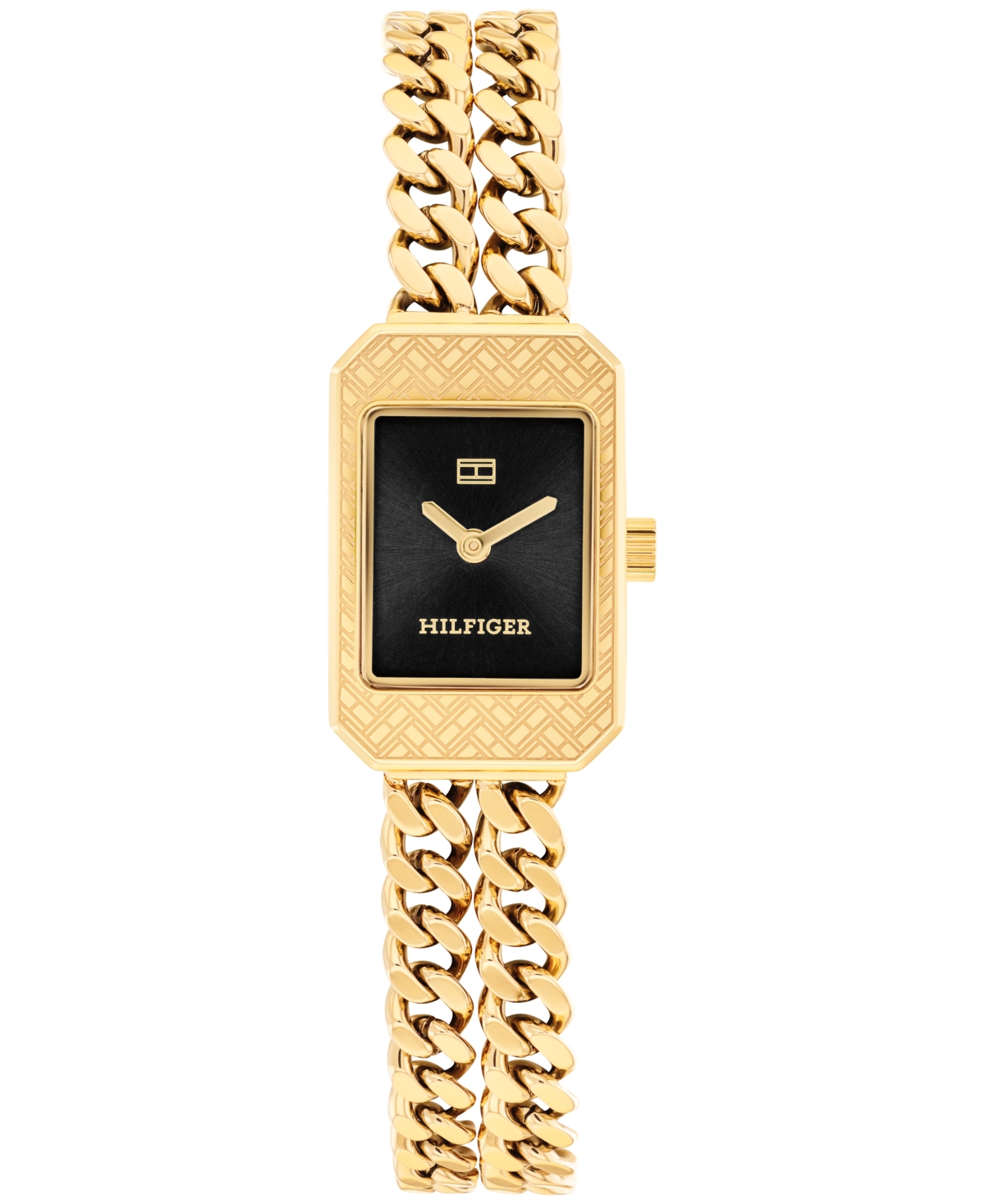 Tommy Hilfiger Women's Quartz Gold Tone Stainless Steel Bracelet Watch, 16mm In Gold