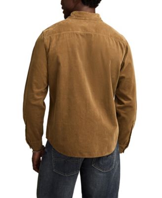 Men's Long Sleeve Corduroy Utility Shirt