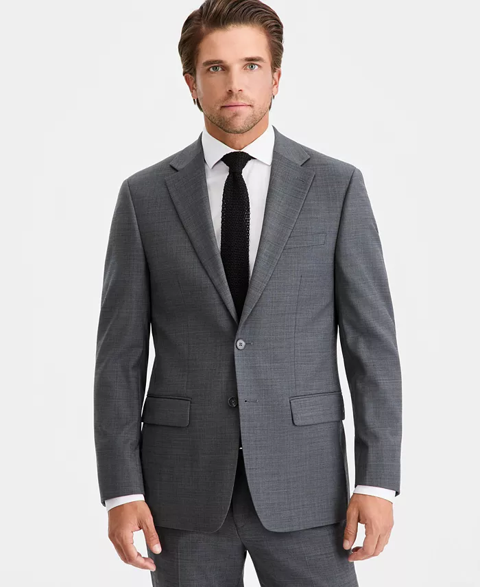 Men's Slim-Fit Wool-Blend Stretch Suit Jackets