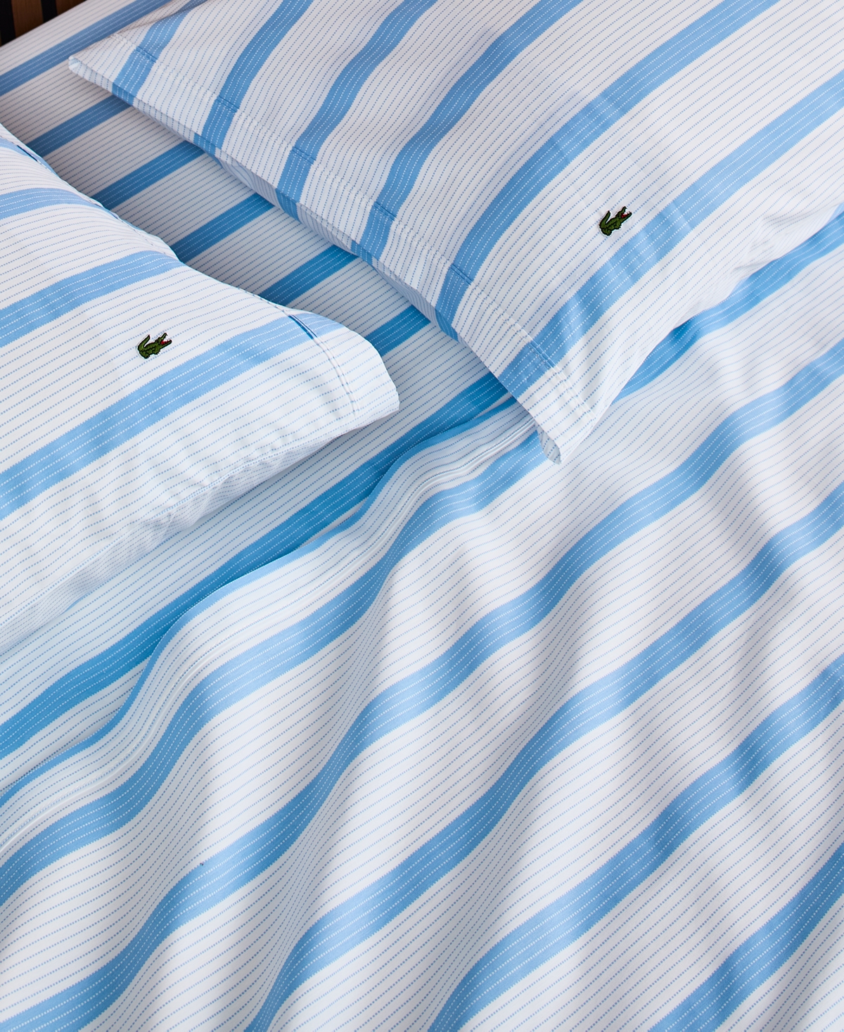 Lacoste Archive 200-thread Count Cotton 4-pc. Sheet Set, King In Multi