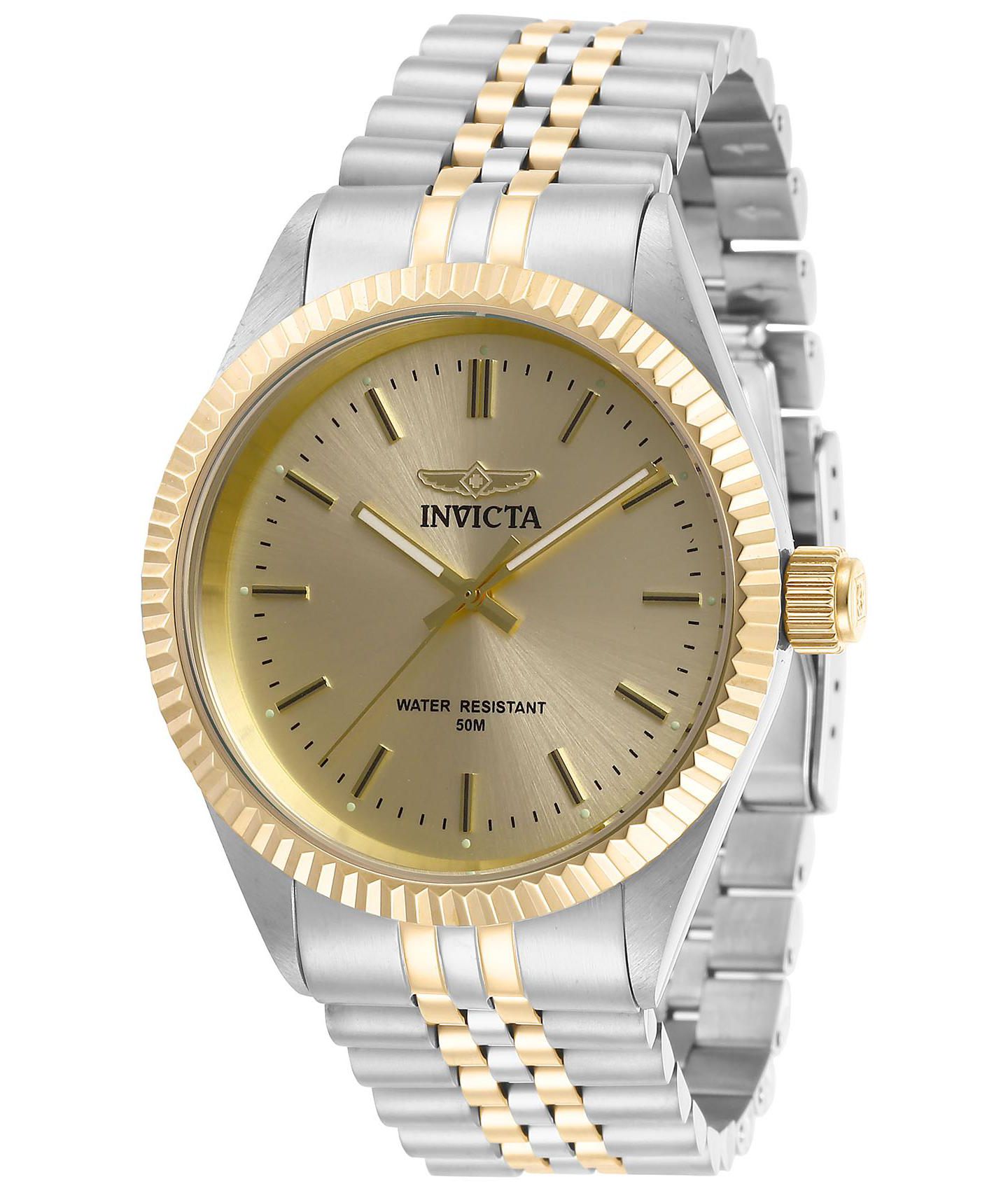 Мужские часы Invicta 29382 Specialty Quartz Chronograph Champagne Dial — фото 3