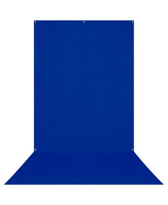 Westcott 5' x 7' Wrinkle-Resistant Backdrop, Royal Blue/Chroma-Key Blue