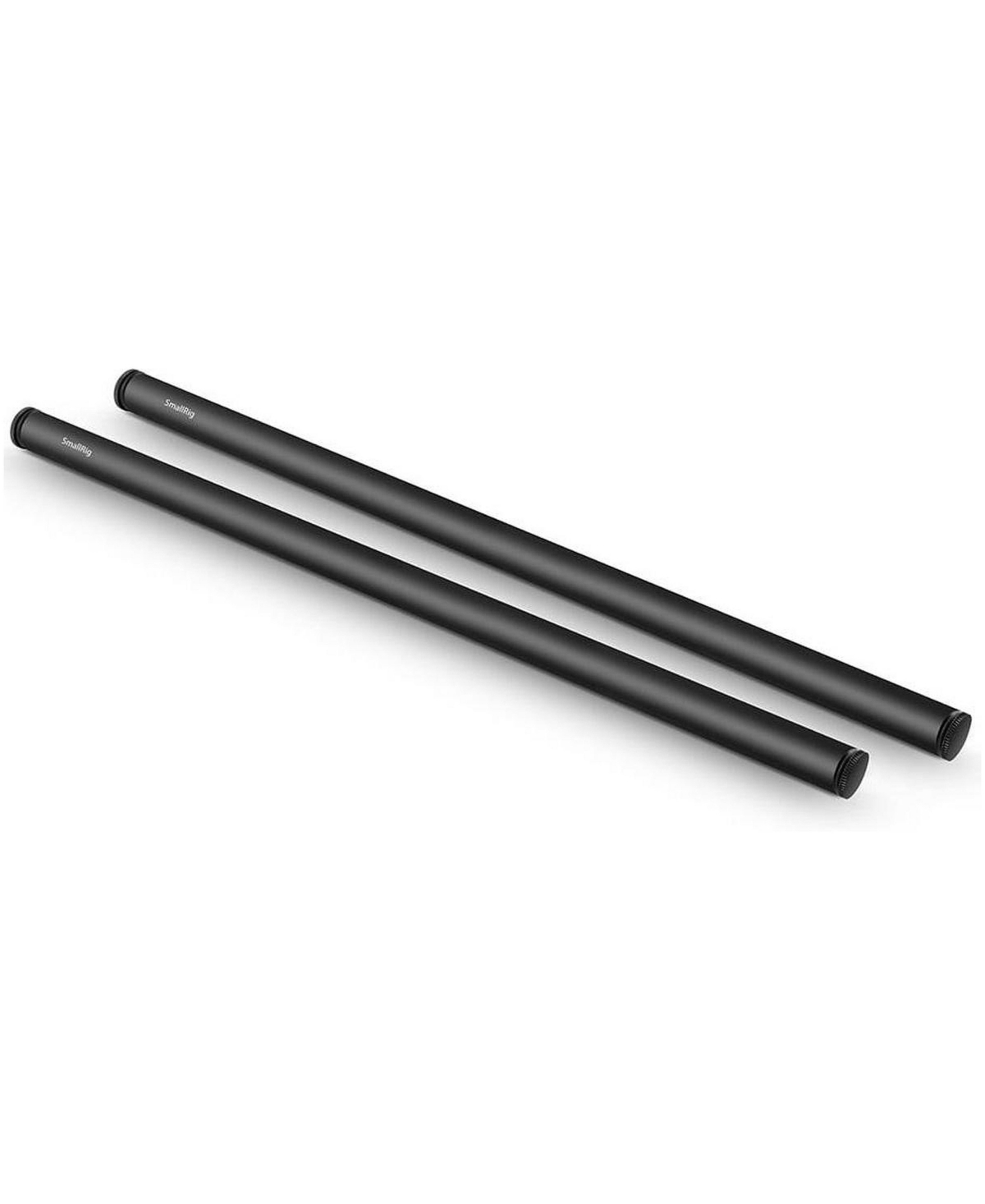 SmallRig 15mm Black Aluminum Alloy Rod Pair, M12 Thread, 16"