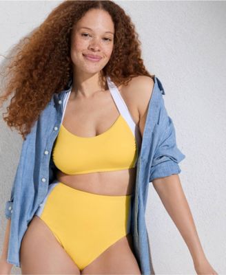 Women's Seamed Halter Bikini Top