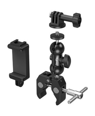 Crab-Shaped Super Clamp with Ball Head Magic Arm
