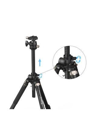 CT200 4-Section Lateral Center Column Aluminum Tripod/Monopod