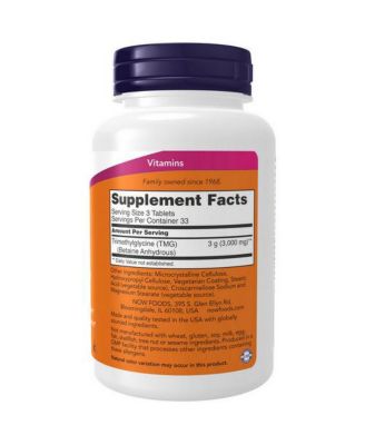 TMG, 1000 mg, 100 Tabs
