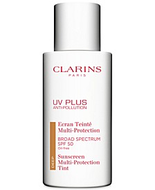 UV PLUS Anti-Pollution Broad Spectrum SPF 50 Tinted Sunscreen Multi-Protection, 1.7 oz