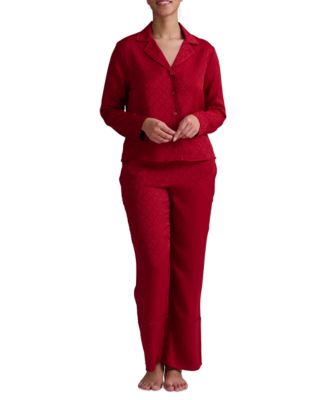 Tommy Hilfiger - Women's 2-Pc. Collared Pajamas Set