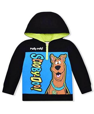 Children's Apparel Network - Toddler Black Scooby-Doo Graphic Pullover Hoodie