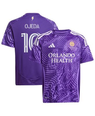 adidas - Big Boys and Girls Martín Ojeda Purple Orlando City SC 2025 Perfect Storm Replica Player Jersey