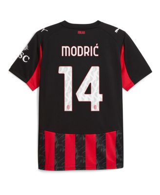 Men's Luka Modric Red AC Milan 2025/26 Home Replica Jersey